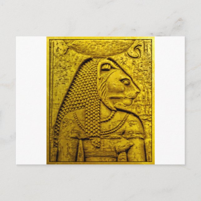 Carte Postale Sekhmet (Devant)