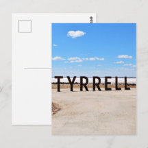 Sel et ciel au lac Tyrrell Australie