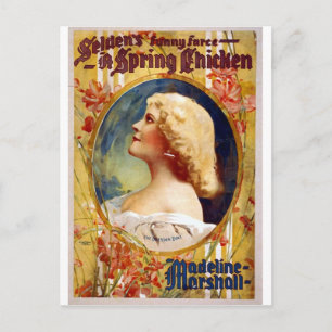 Carte Postale Selden's Funny Farce A Spring Chicken