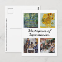 Sélection de divers chefs-d'œuvre impressionnistes