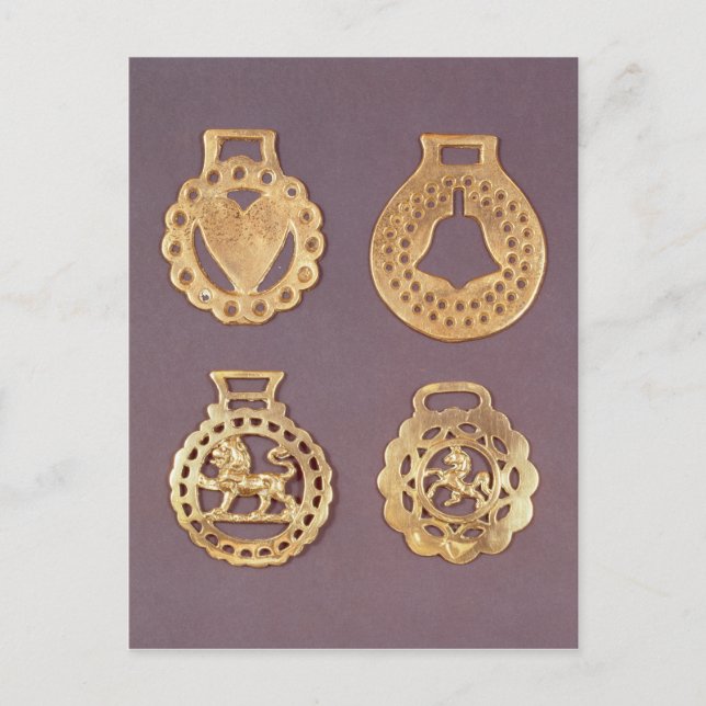 Carte Postale Sélection des laitons de cheval (Devant)