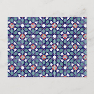 Carte Postale Seljuk Empire Tile Motif