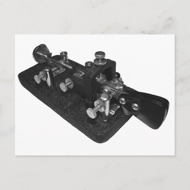 Carte postale semi-automatique de la clé radio de  (Devant)