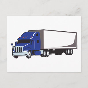 Carte Postale Semi-camion
