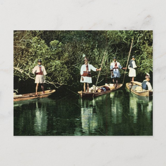 Carte Postale Séminoles de Floride (Devant)