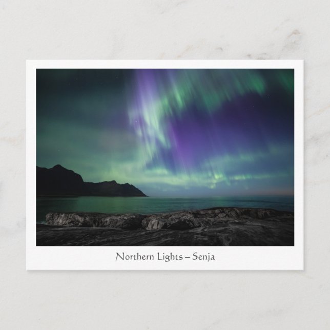 Carte Postale Senja, Norvège du Nord (Devant)
