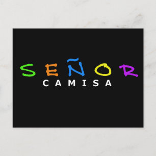 CARTE POSTALE SENOR CAMISA POSTCARD