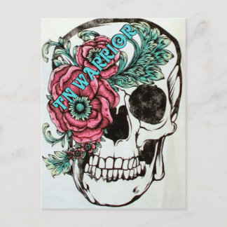 Carte Postale Sensibilisation à la neuralgie trigeminale