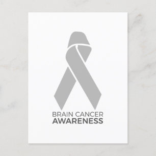 Carte Postale Sensibilisation au cancer du cerveau