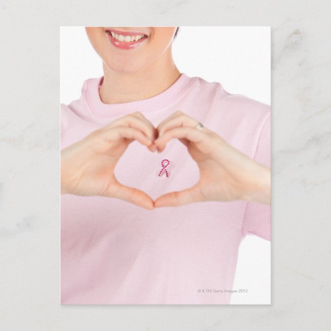 Carte Postale Sensibilisation au cancer du sein 2 (Devant)
