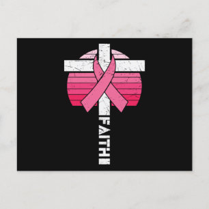 Carte Postale Sensibilisation au cancer du sein Espoir Force chr