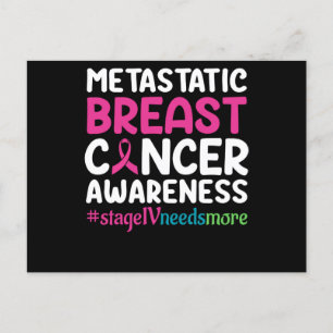 Carte Postale Sensibilisation au cancer du sein métastatique