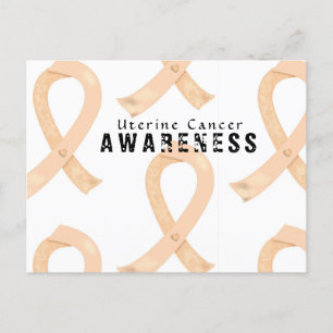 Carte Postale Sensibilisation au cancer utérin