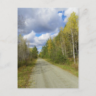 Carte Postale Sentier de début d'automne