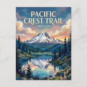 Carte Postale Sentier Pacific Crest USA
