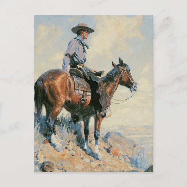 Carte Postale Sentinelle des Plaines (Devant)