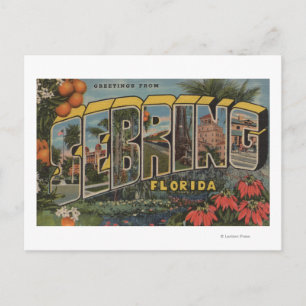 Carte Postale Seporter, Floride - Scènes de grandes lettres