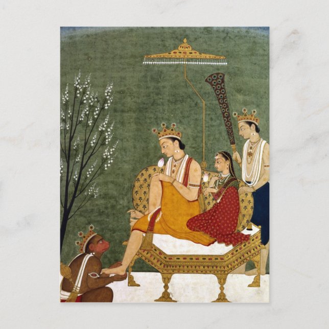 Carte Postale Septième Incarnation de Vishnu en Rama-Chandra (Devant)