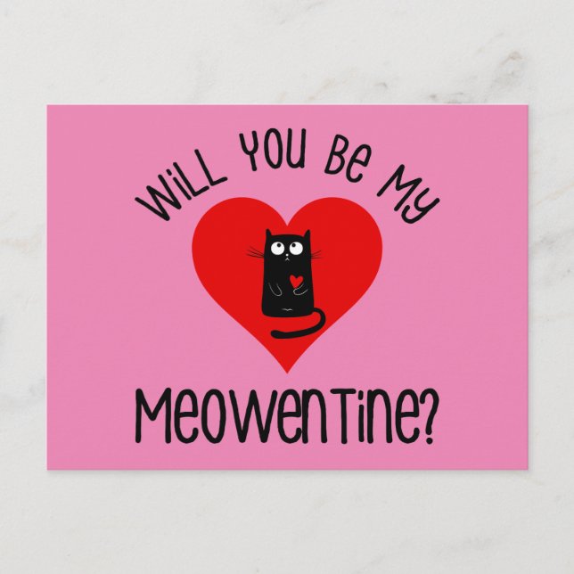 Carte Postale Seras-Tu Ma Saint-Étienne ? St-Valentin (Devant)