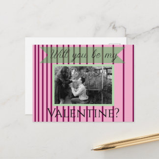 Carte Postale Seras-tu mon Valentin?