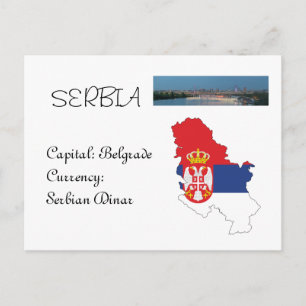 Carte Postale Serbie