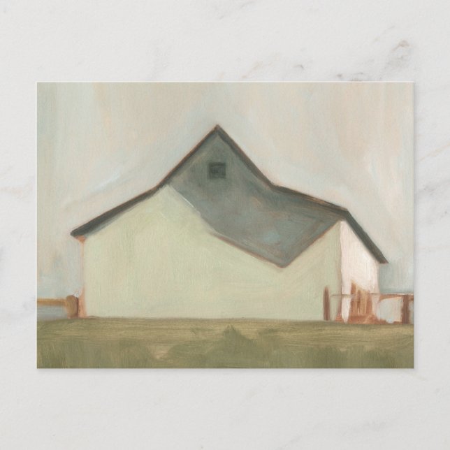 Carte Postale Serene Barn - Hors Blanc (Devant)
