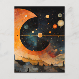 Carte Postale Sérénité de minuit