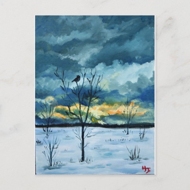 Carte Postale "Sérénité" par Hilary J England (Devant)