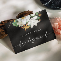 Serez-vous ma demoiselle d'honneur ? Vintage camél