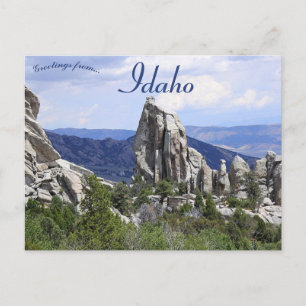 Carte Postale Série de gloire du matin Idaho