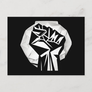 Carte Postale SÉRIE DE POINTS SOULEVÉS - badge origami