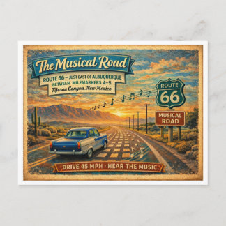 Carte Postale Série du centenaire de la route 66 (3 sur 6)