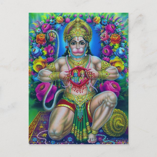 Carte Postale Série Hindu Deity (Devant)