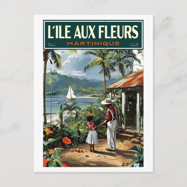 Carte Postale Série L'île aux Fleurs 2ZFT67-16 (Devant)