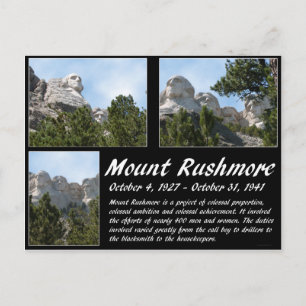 Carte Postale Série Mount Rushmore #3