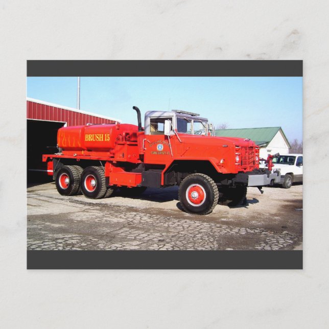 Carte Postale Service d'incendie de Rolling Hills - Catoosa, OK (Devant)