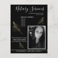 Services de notaire Circulaire d'affaires de photo