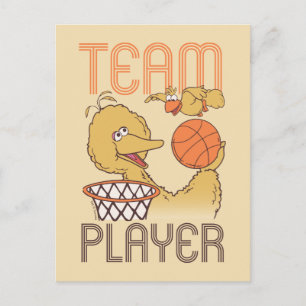 Carte Postale Sesame Street   Bird Bird Équipe de choc