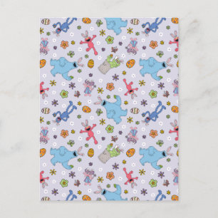 Carte Postale Sesame Street Bunny Motif