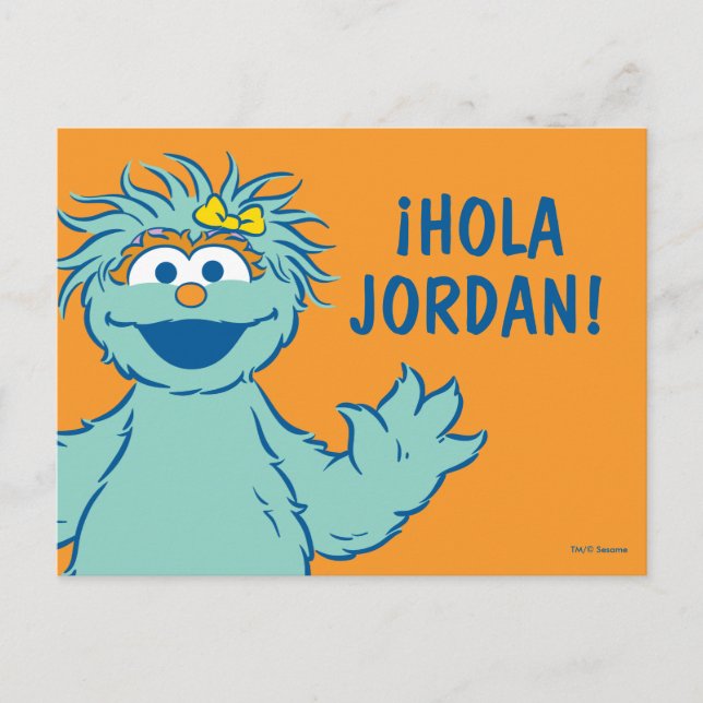 Carte Postale Sesame Street | Rosita personnalisée (Devant)