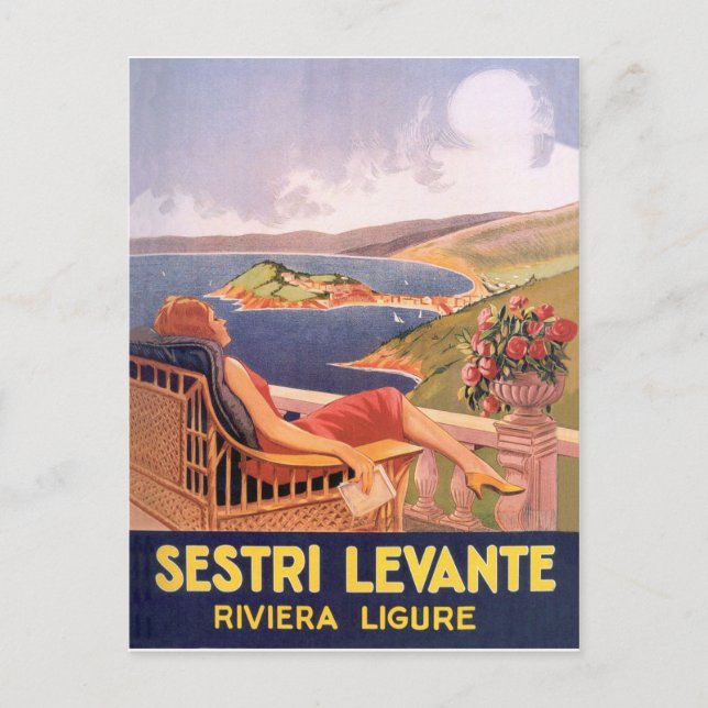 Carte Postale Sestri Levante, Riviera Ligure, Italie (Devant)