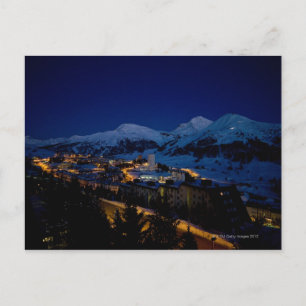Carte Postale Sestriere - domicile du ski olympique d'hiver 2006