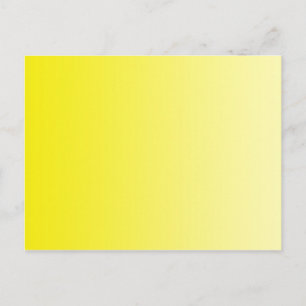 Carte Postale SEULS gradients de COULEUR - citron