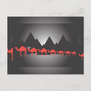 Carte Postale Seven Camels, Seven Camels