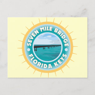 Carte Postale Seven Mile Bridge Florida Keys