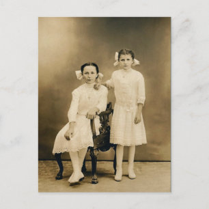 Carte Postale Severa et Catherine LAHR, vers 1910