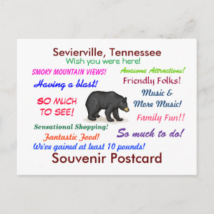 Carte postale Sevierville, Tennessee