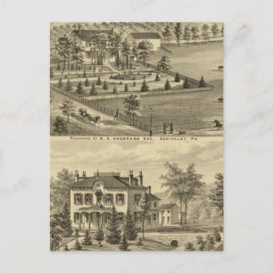 Carte Postale Sewickley Pennsylvanie