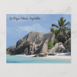 Carte postale Seychelles La Digue Island
