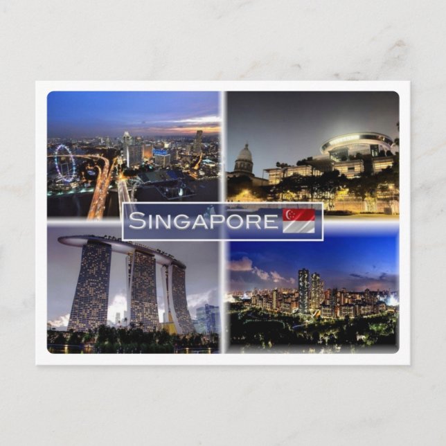 Carte Postale SG Singapour (Devant)